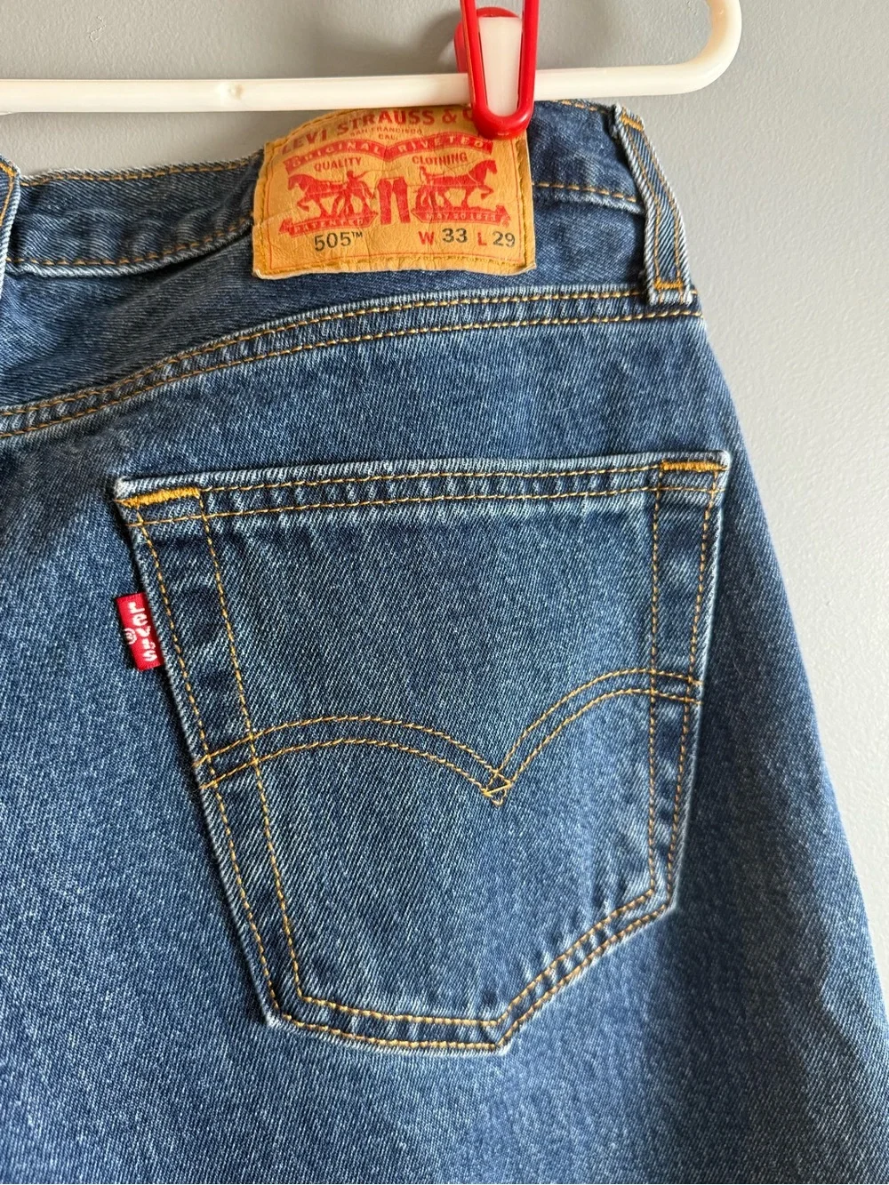 Levi's 505 Denim Jeans Men's Sz 33 x 29
